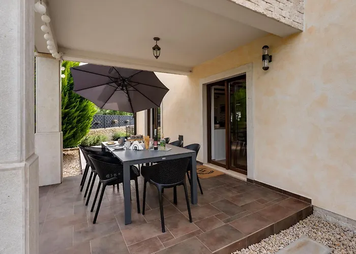 Villa Romantic With Pool, Surrounded By Greenery In Complete Privacy-by Traveler Tourist Agency Krk -id 2408 Sveti Ivan Dobrinjski
