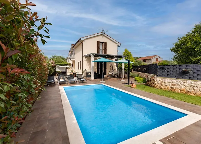 Romantic With Pool, Surrounded By Greenery In Complete Privacy-by Traveler Tourist Agency Krk -id 2408 Villa *