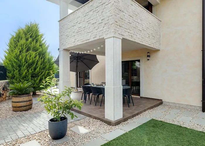 Romantic With Pool, Surrounded By Greenery In Complete Privacy-by Traveler Tourist Agency Krk -id 2408 Villa *